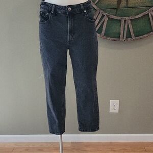 Abercrombie & Fitch The Mom High Rise Curve Love Jean